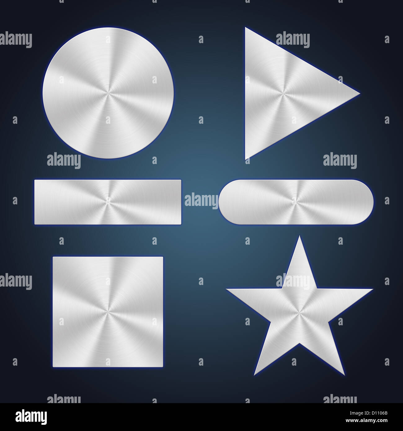 various forms of aluminum sheet with Work Path Stock Photo - Alamy