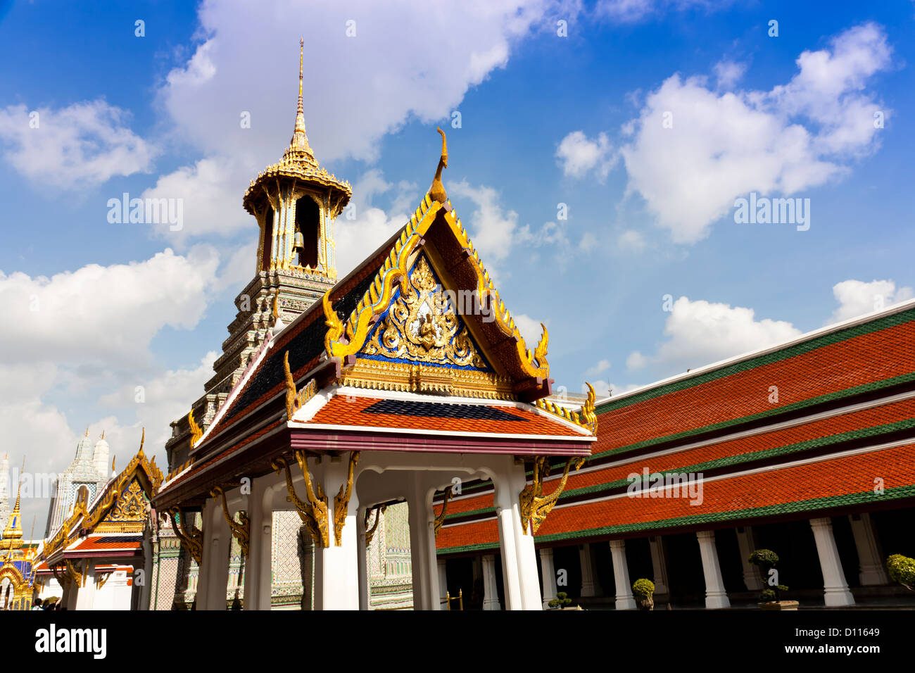 Famous Bangkok royal palace, Thailand Stock Photo