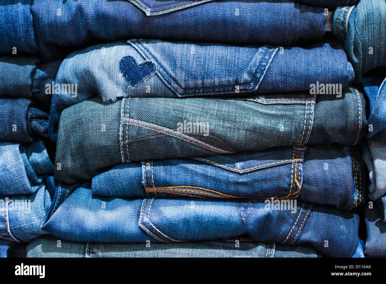 BERLIN - JANUARY 21: Mavi Jeans stand at Bread & Butter fair on January 21,  2011 in Berlin, Germany Stock Photo - Alamy