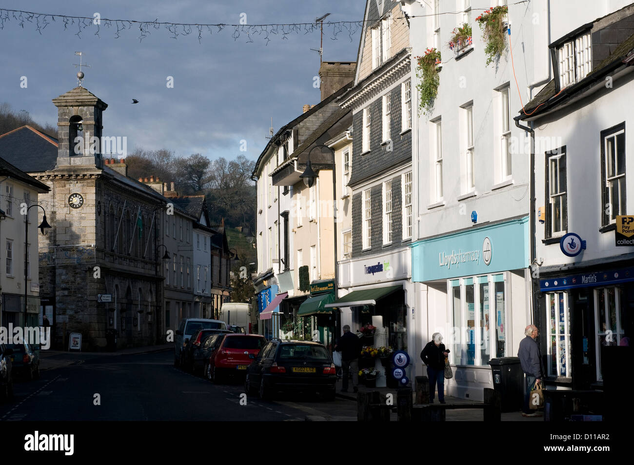 Ashburton,Devon, Dartmoor,range in Ashburton,Ashburton,Devon,bay window