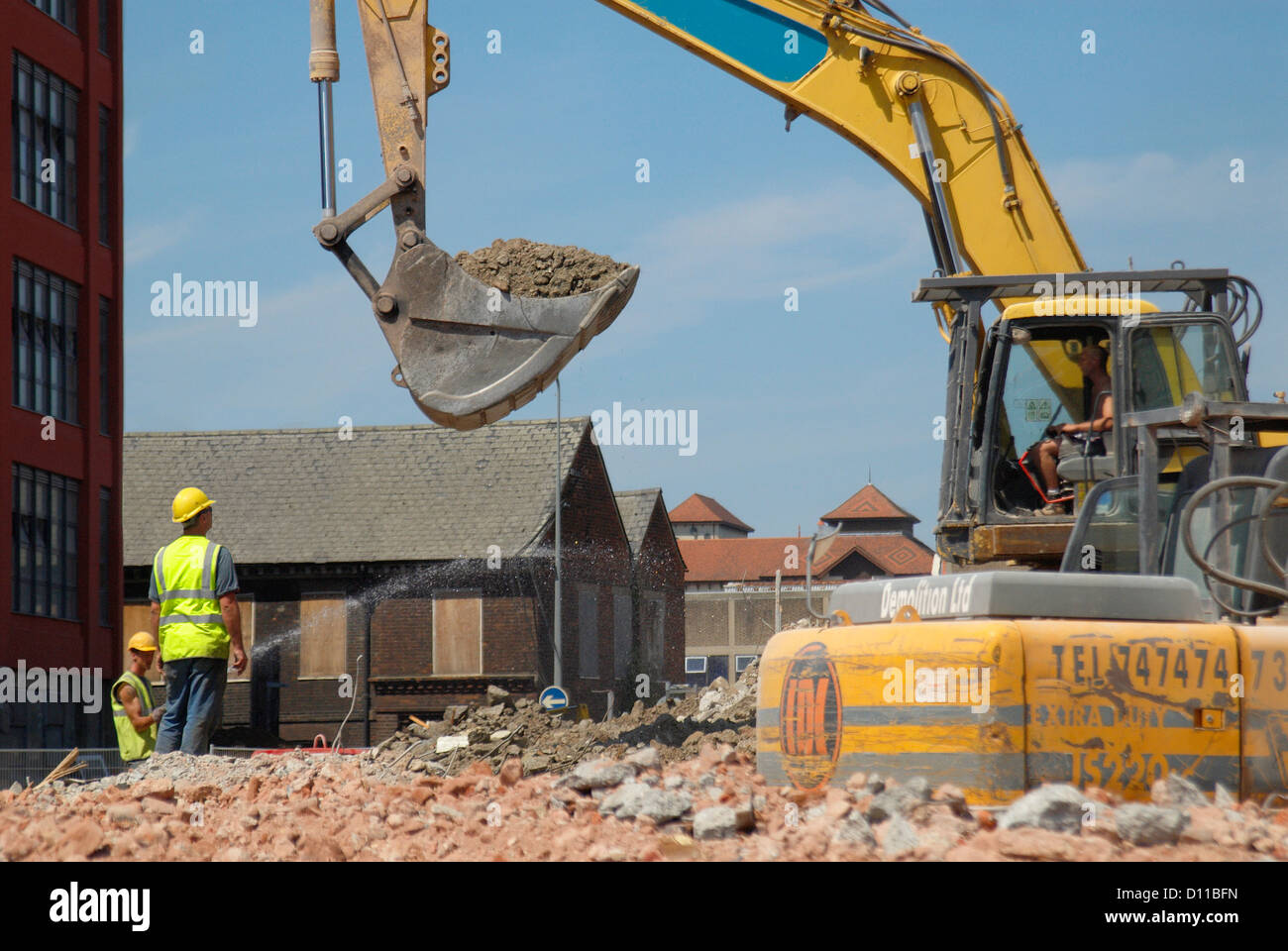Demolition for New Marina Development, Ipswich, UK Stock Photo Alamy