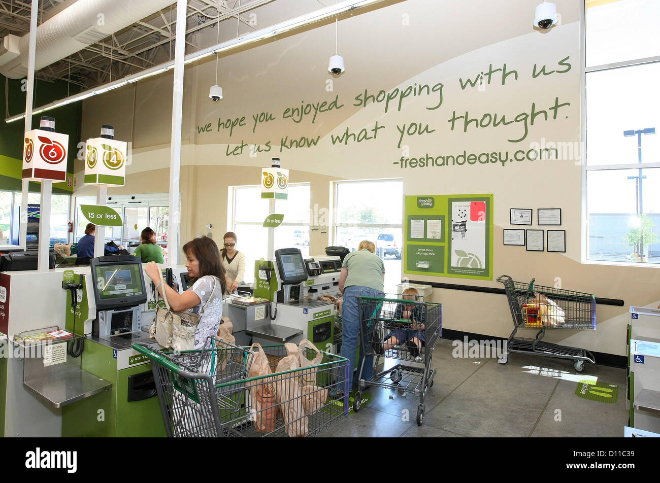 Supermarket self service tesco hires stock photography and images Alamy