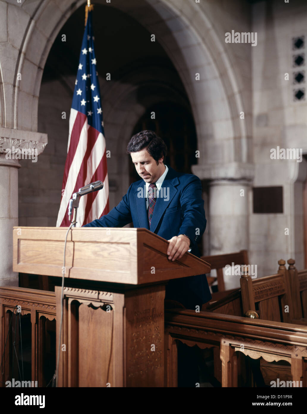 1970s speech hi-res stock photography and images - Alamy