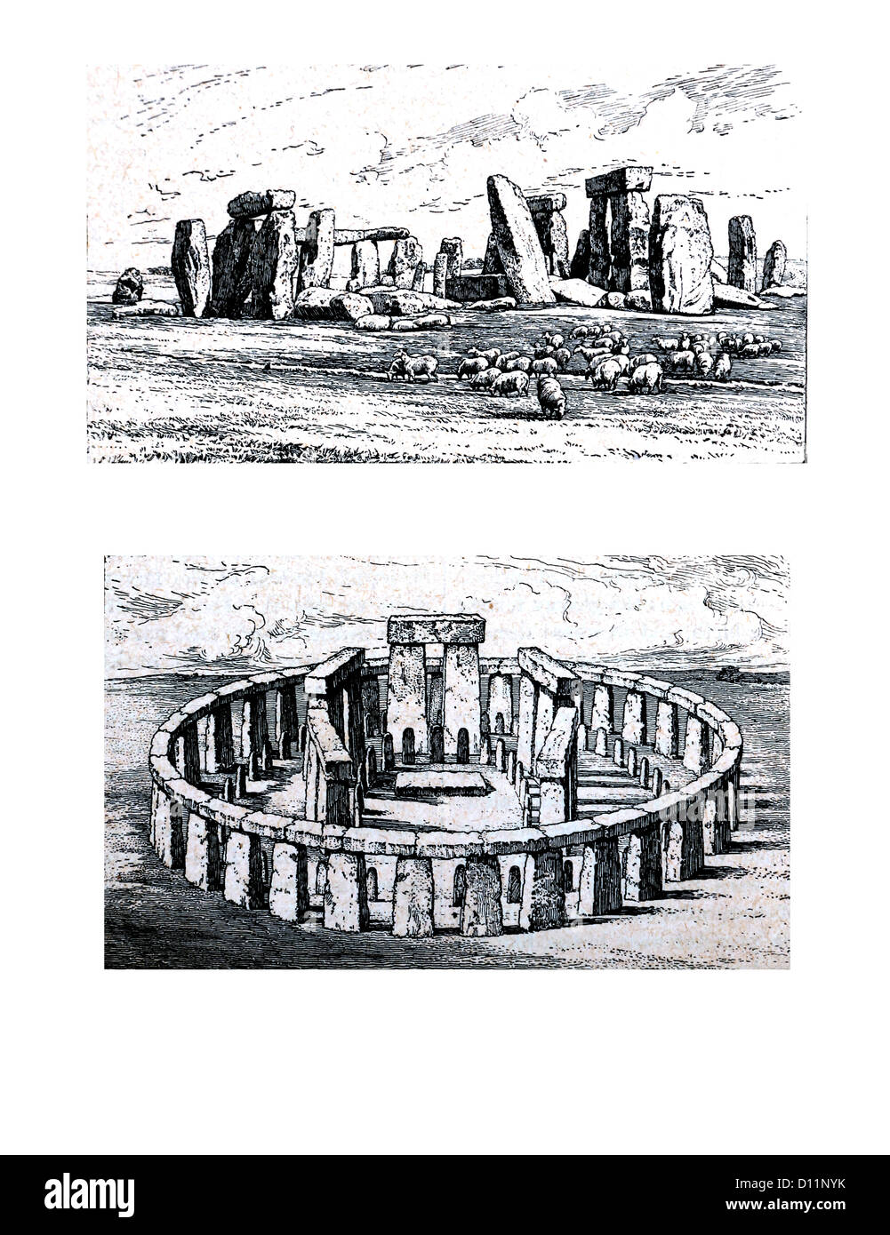 Stonehenge illustration pagan hi-res stock photography and images - Alamy