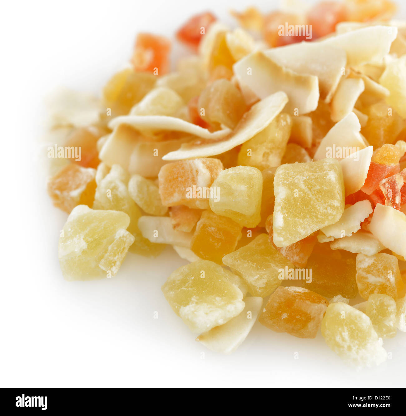 Mix Of Dried Tropical Fruits,Close Up Stock Photo Alamy