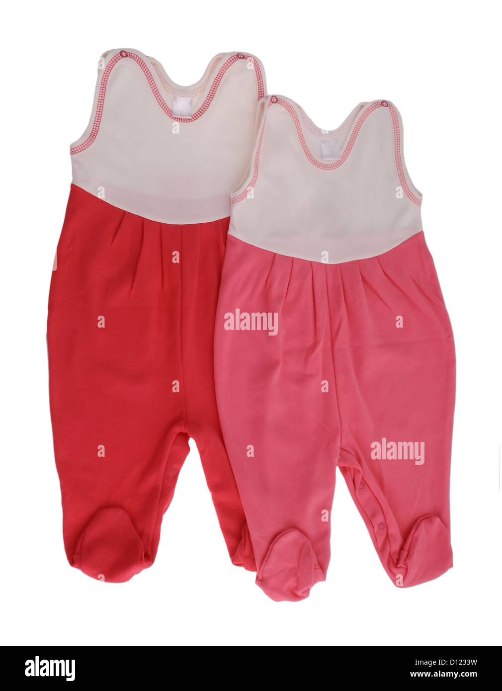 babys pants on over the white background Stock Photo Alamy