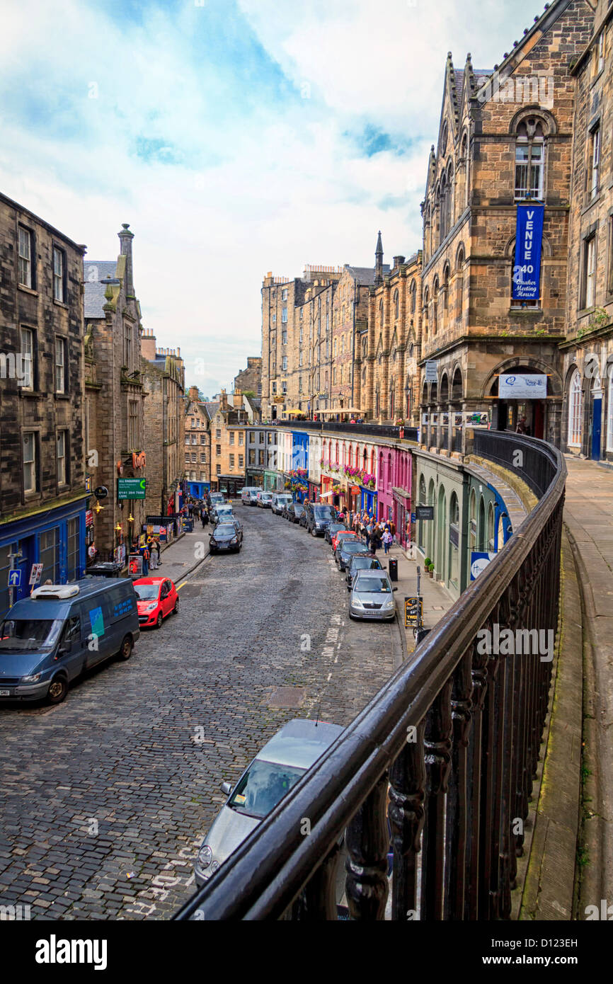 Victoria Street, Edinburgh, Scotland Stock Photo Alamy