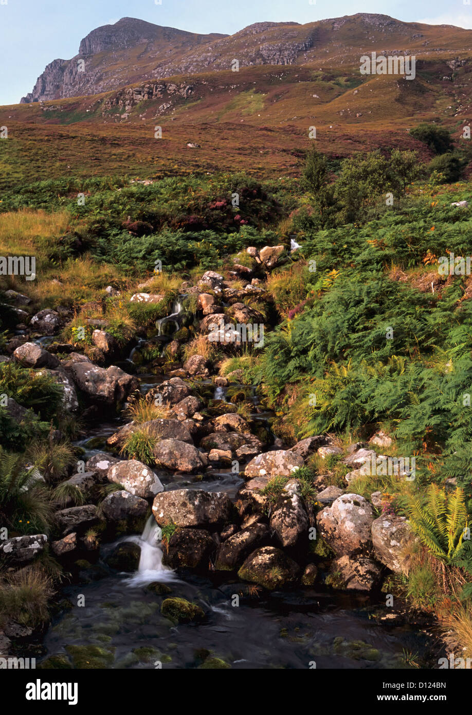 Ben Mor Coigach From The South Side Near Ullapool In Northwest Scotland ...