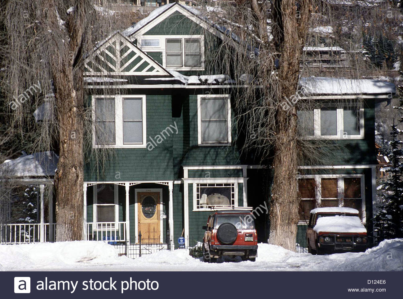 jack nicholson house home aspen colorado usa port Stock Photo 52293198