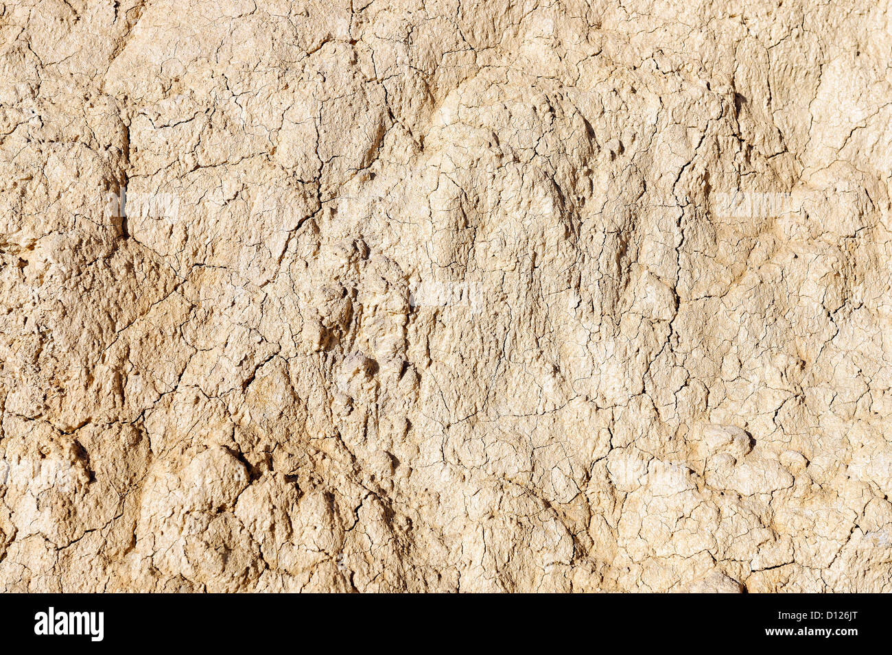 Natural clay formation detail. Stock Photo