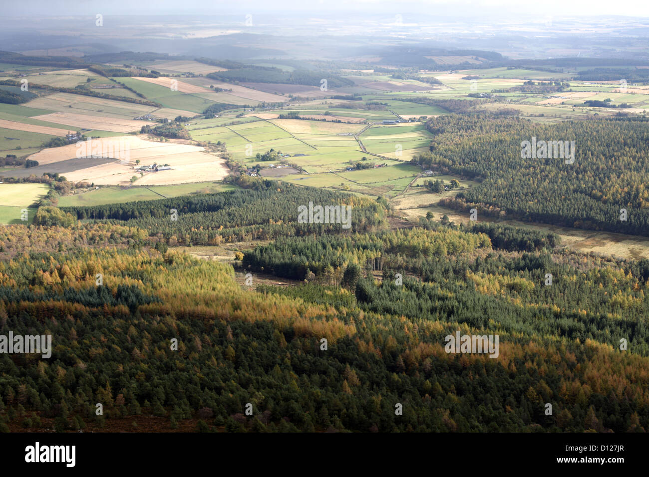 Countryside Bennachie Aberdeenshire Scotland UK Stock Photo Alamy