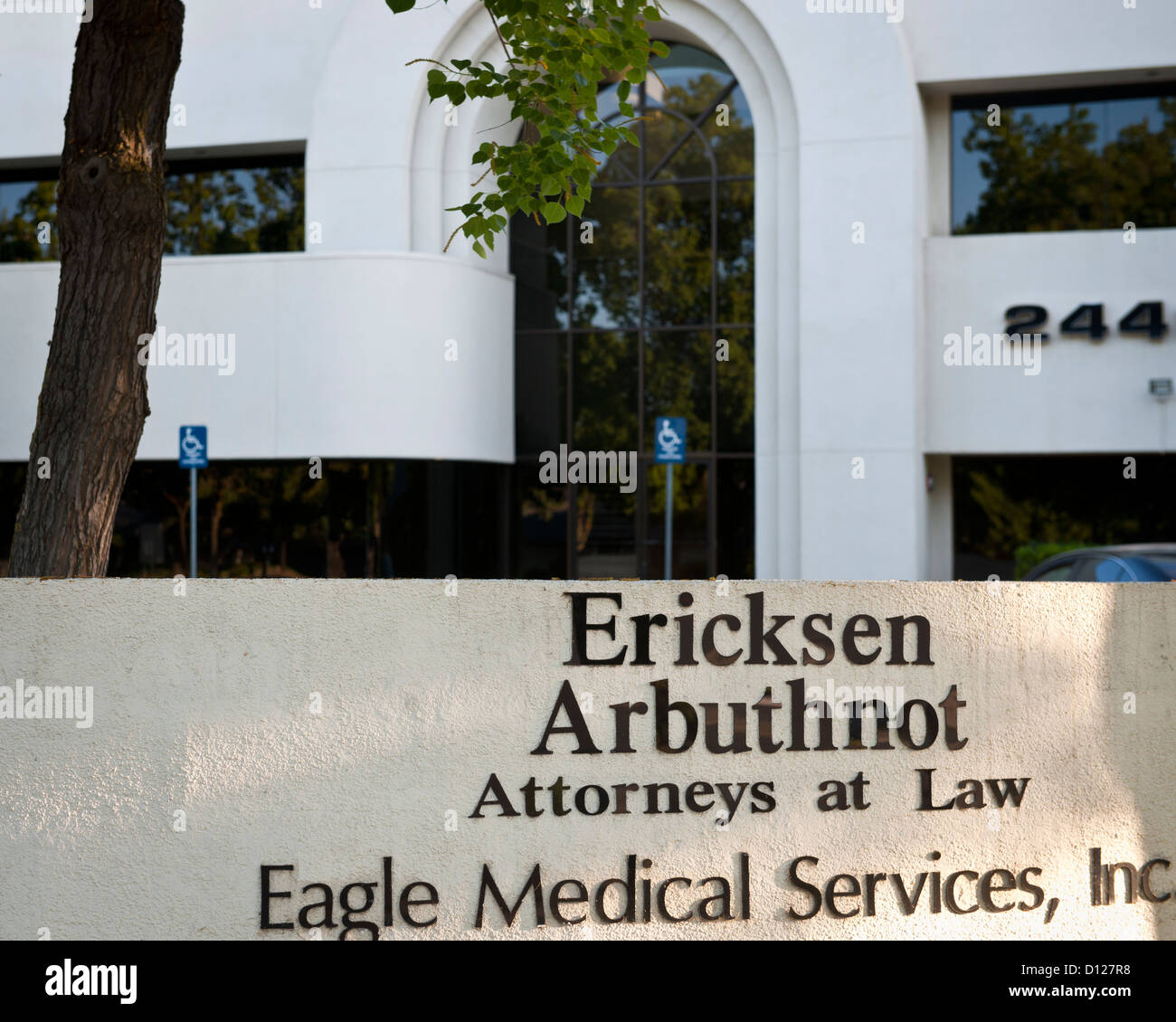 Doctors and Lawyers shared premises, Fresno, California Stock Photo