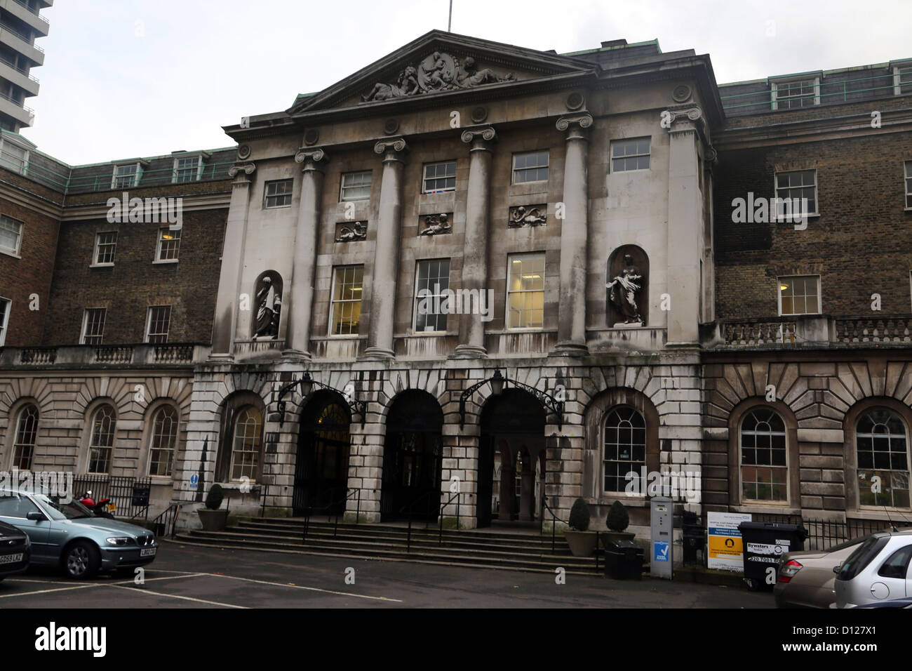 London England Original Building Of Guys Hospital Guys House Stock