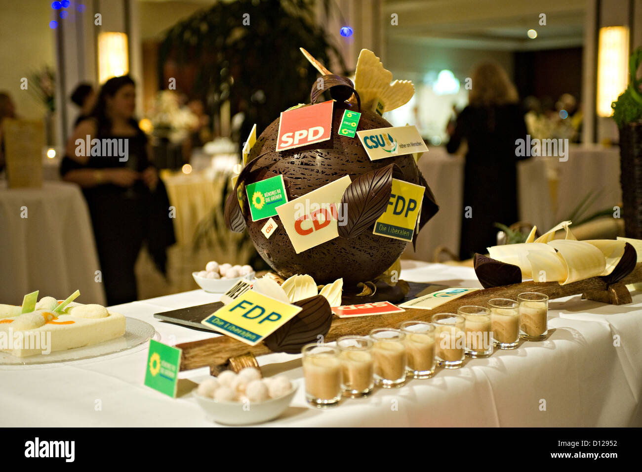 Berlin, Germany, provided with party names dessert buffet Stock Photo Alamy
