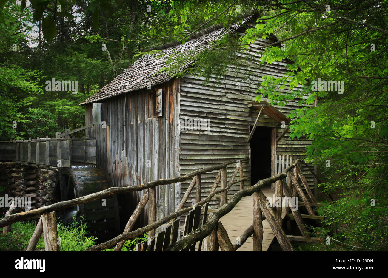Cable Mill in Cades Cove, Great Smoky Mountains National Park. Townsend