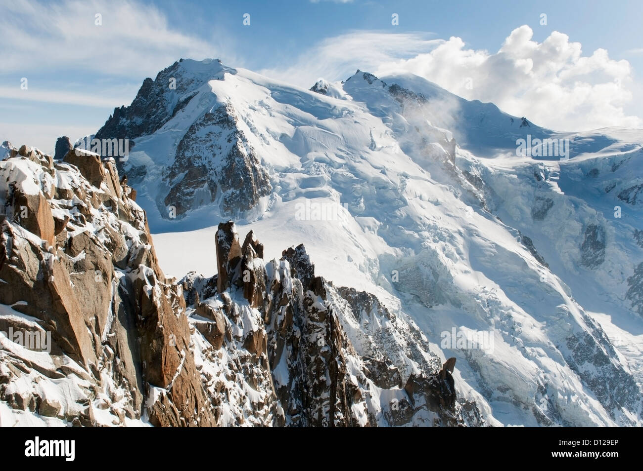 Daytime aiguille du midi hi-res stock photography and images - Alamy