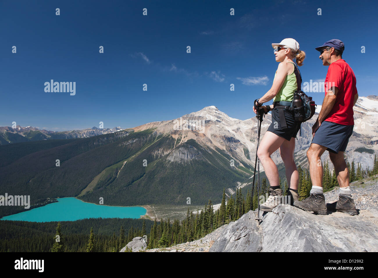 Hiking isolated 50s hi-res stock photography and images - Alamy