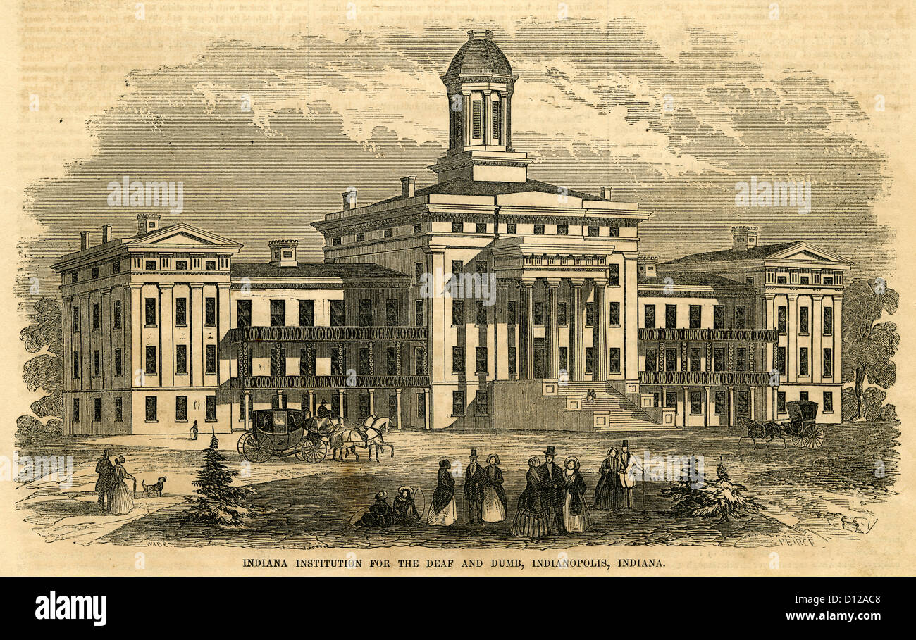 Indiana First Founded Indiana 1800s hi-res stock photography and images - Alamy