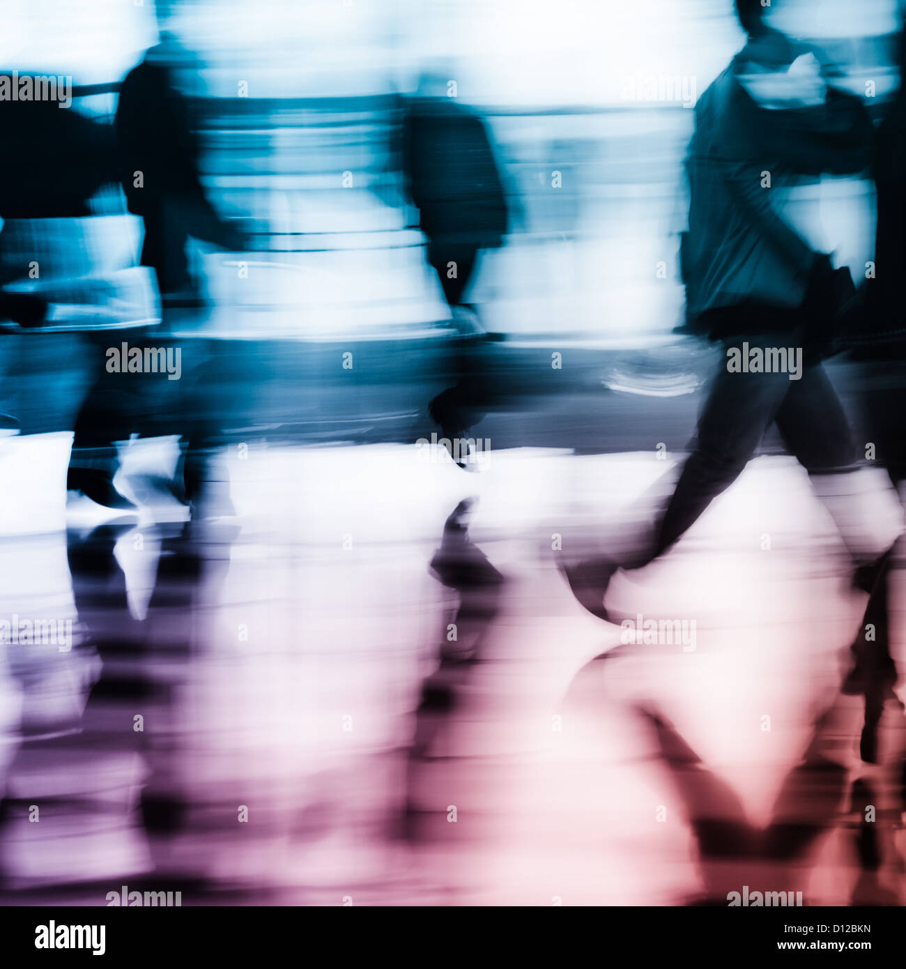 city business people abstract background blur motion Stock Photo - Alamy