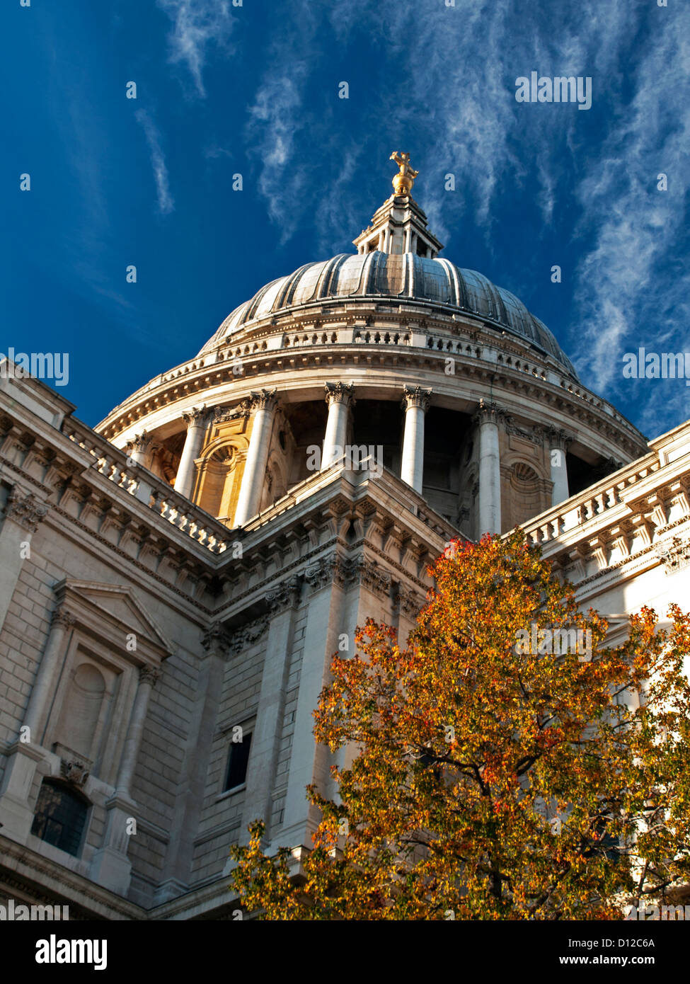 St. Paul's Cathedral (Cathedral Church of St. Paul the Apostle), City of London, London, England, United Kingdom Stock Photo