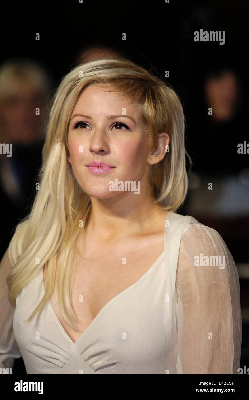 Singer Ellie Goulding attends the World Premiere of Les Misérables on