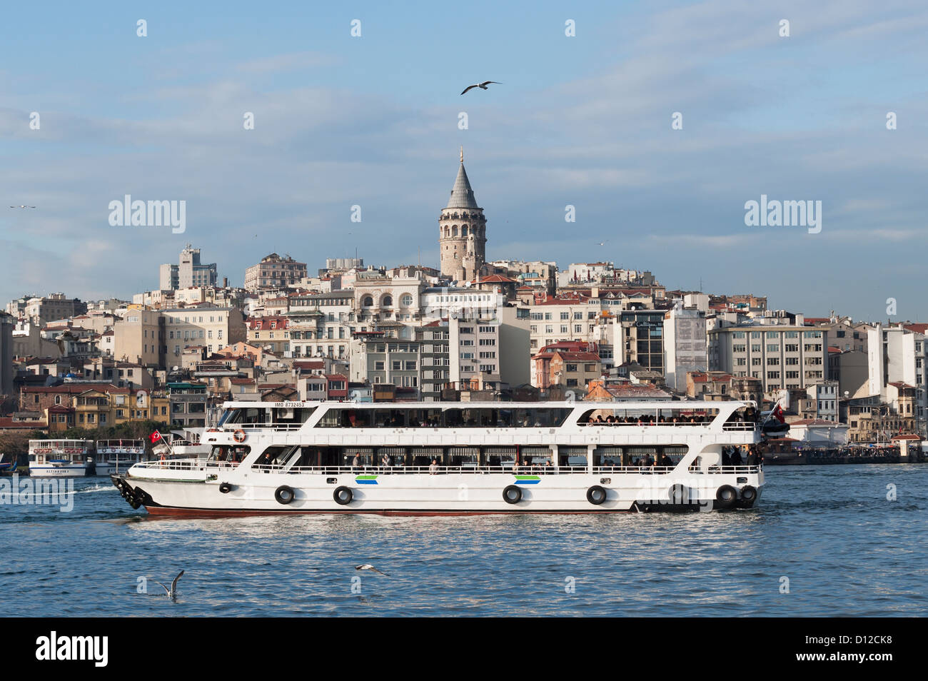 Boats in the bosphorus strait hi-res stock photography and images - Alamy