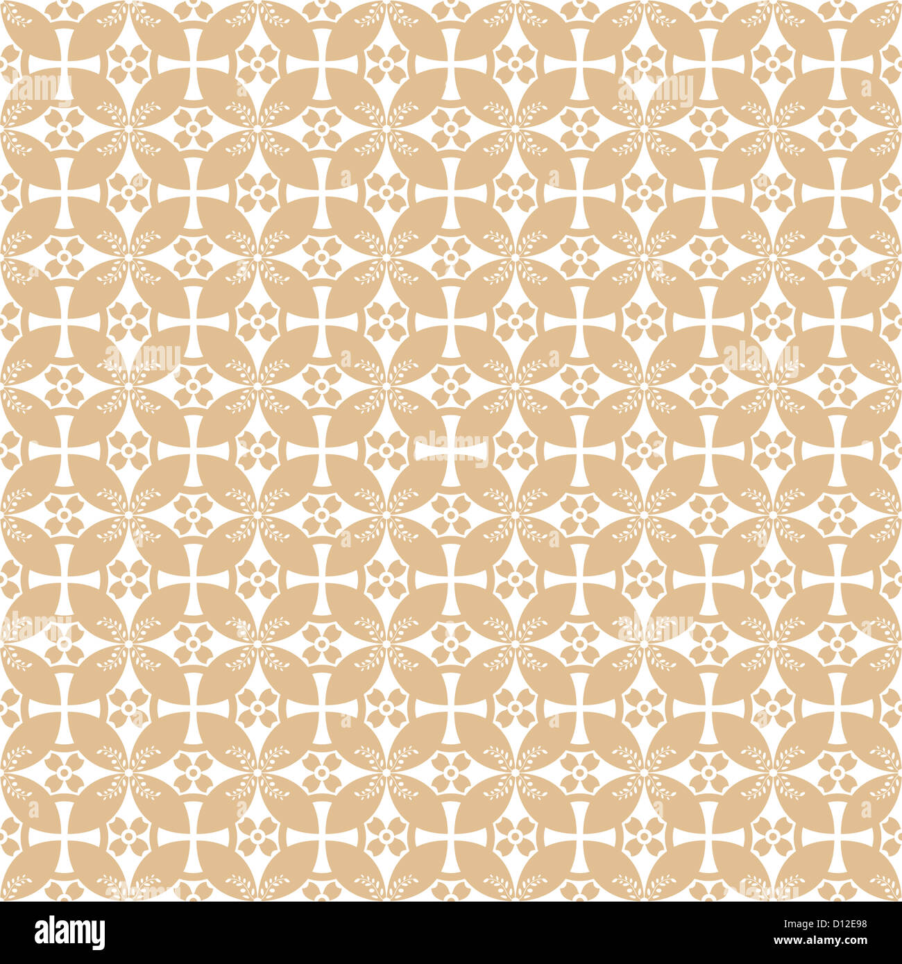 Beautiful background of seamless floral pattern Stock Photo - Alamy