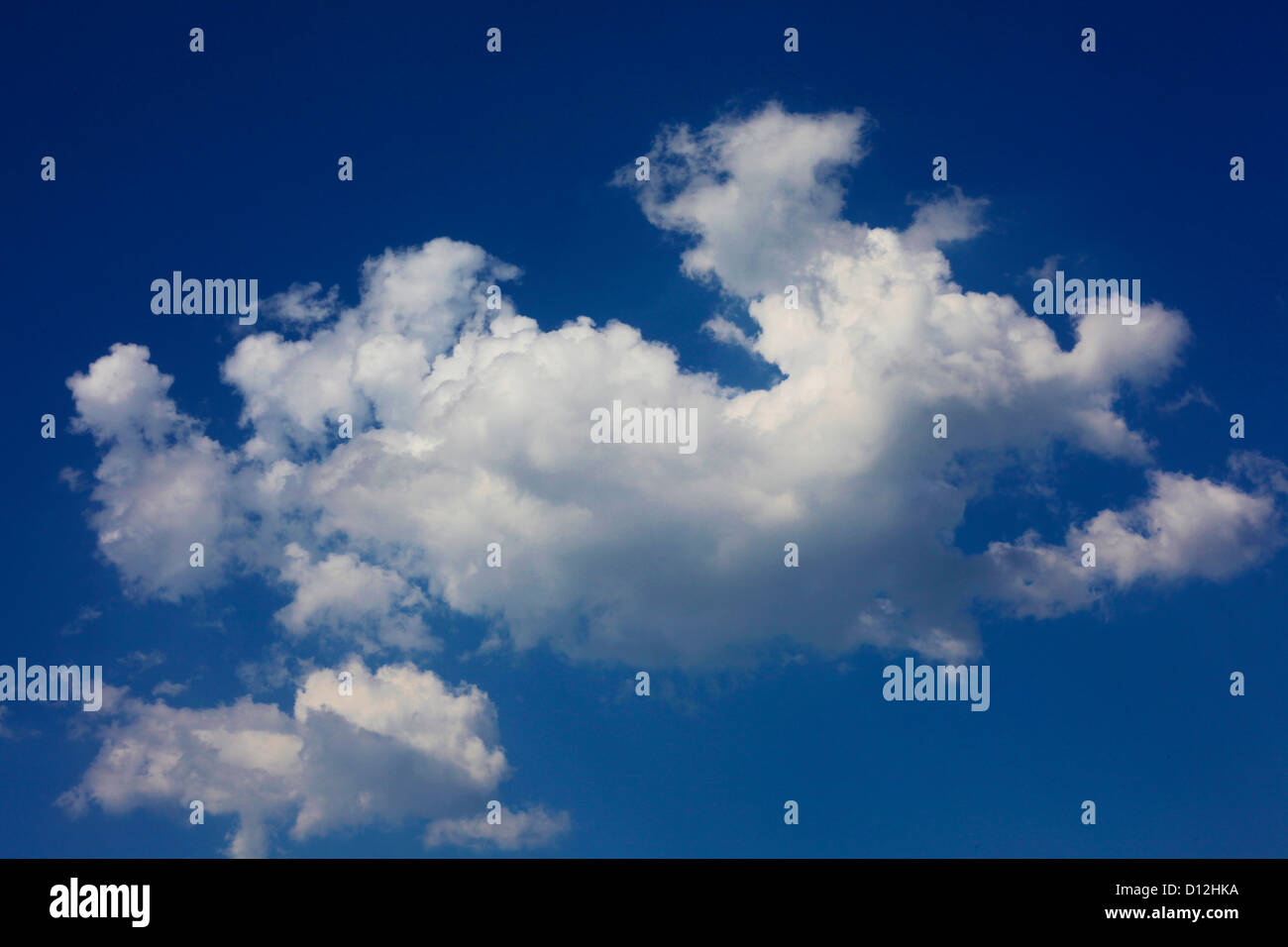 Germany, Summer sky with clouds Stock Photo Alamy