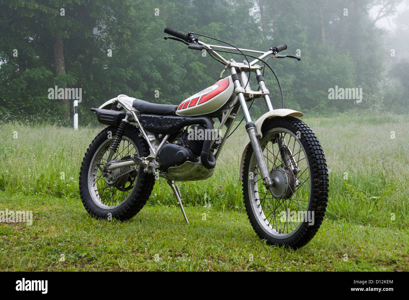 Yamaha TY 125 Classic Trial Motorcycle from the 70ies Stock Photo - Alamy