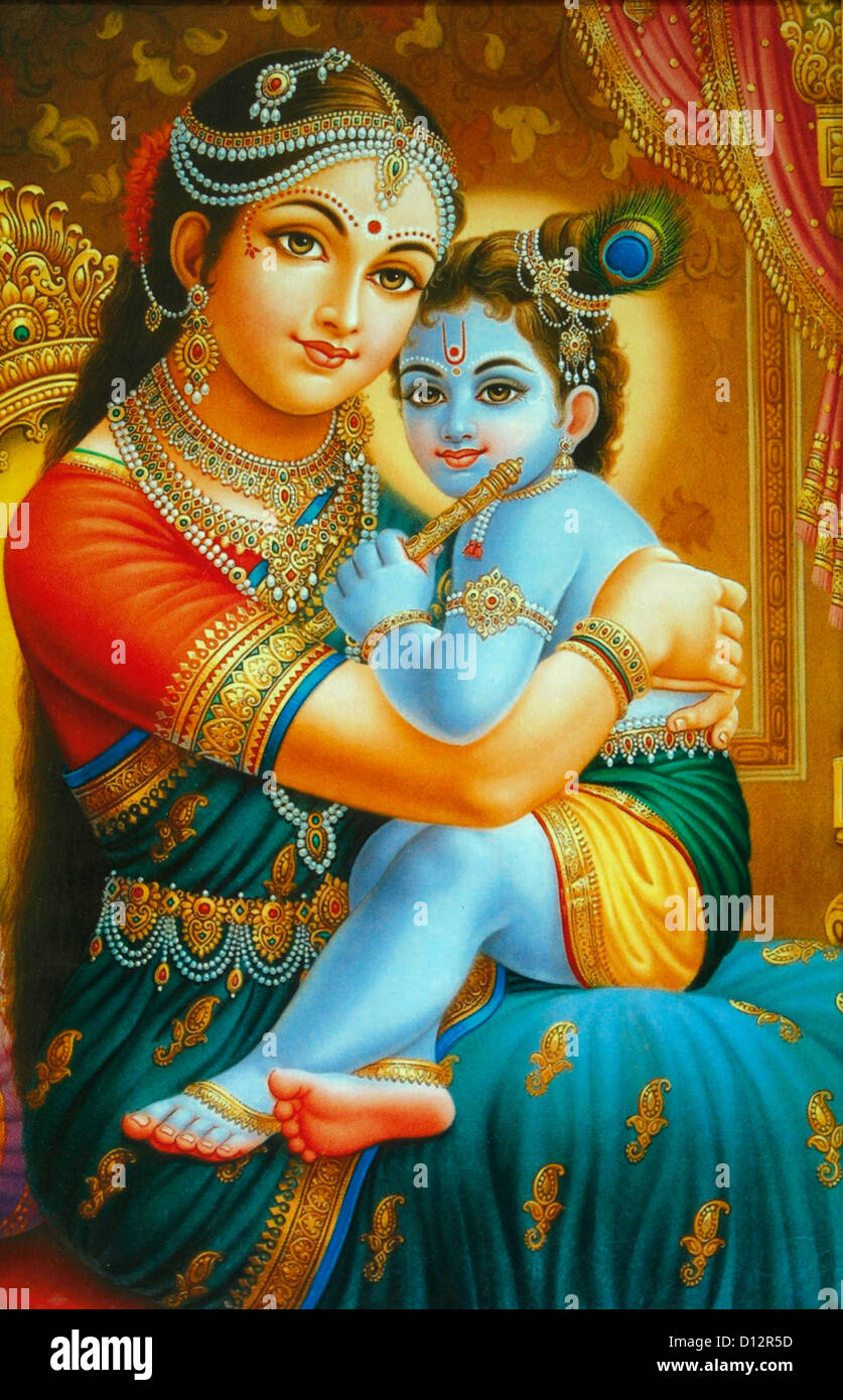 HD Wallpaper Maa Yashoda Loving Baby Shri Krishna 49 OFF