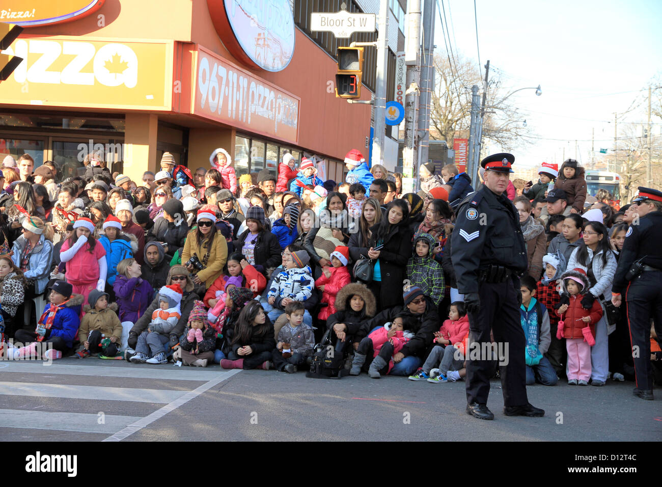 Toronto Santa Claus Parade Stock Photo Alamy