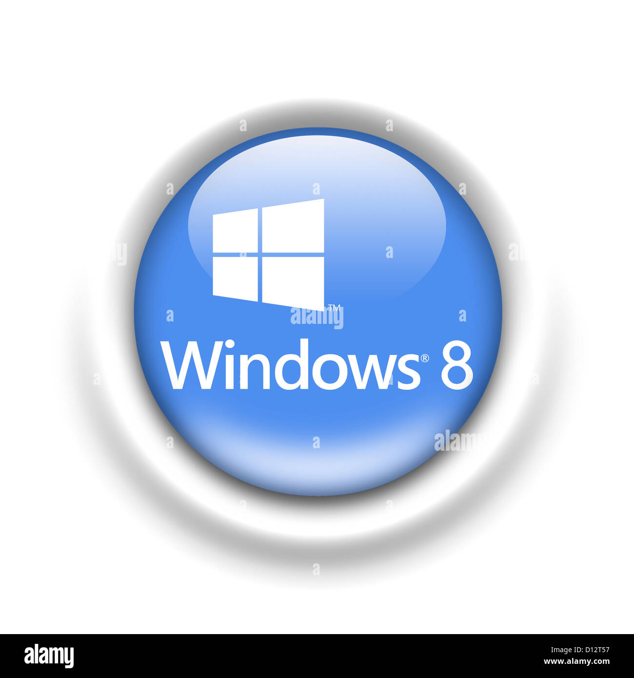Windows 8 logo Stock Photo