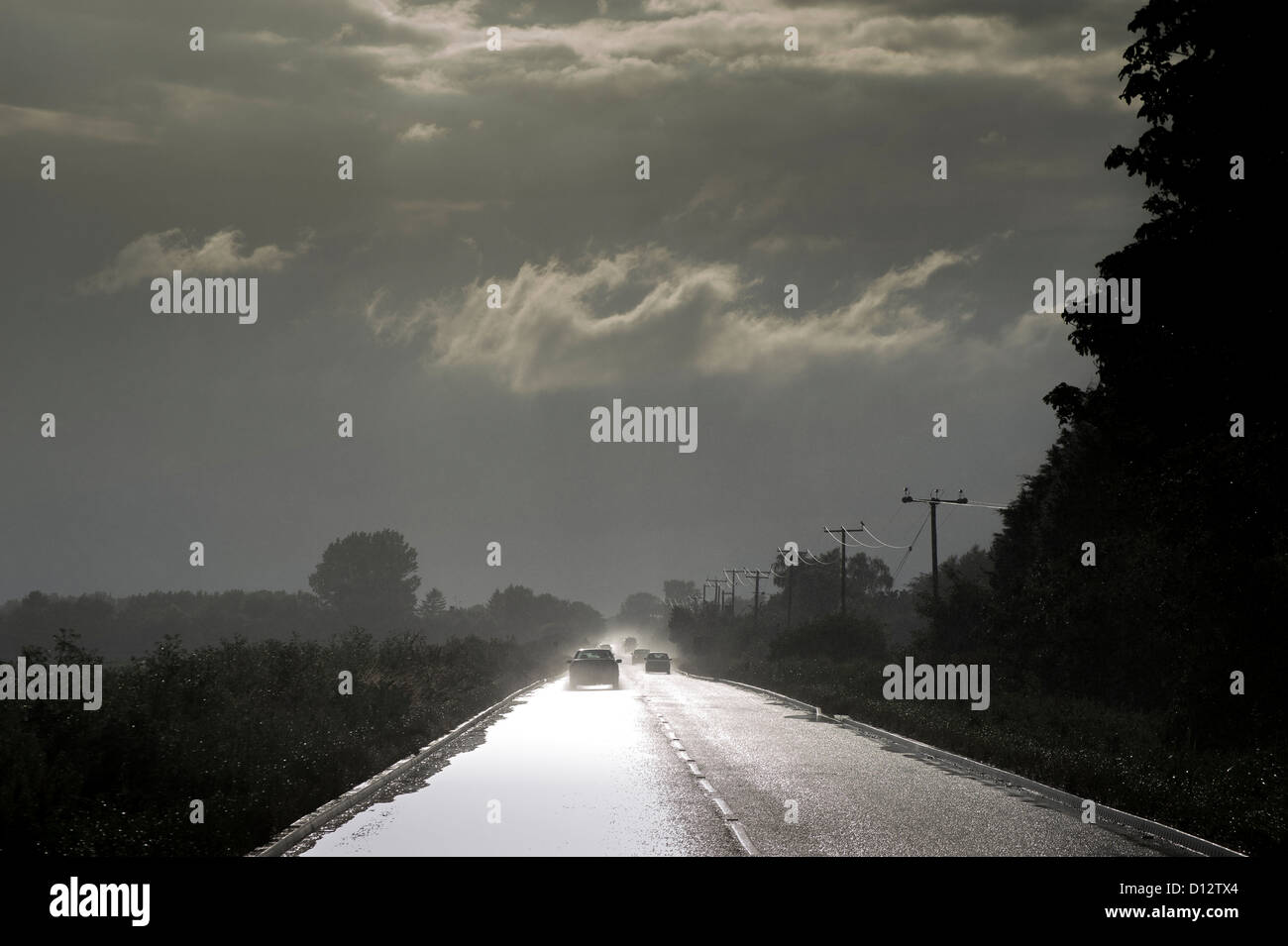 Drivers eye view traffic on hi-res stock photography and images - Alamy