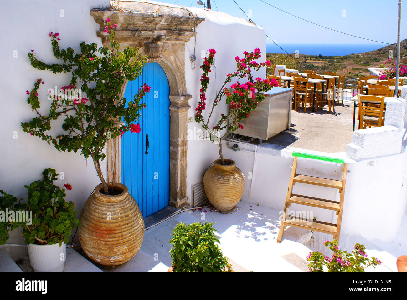 Greek traditional house located at Cythera island Stock Photo - Alamy