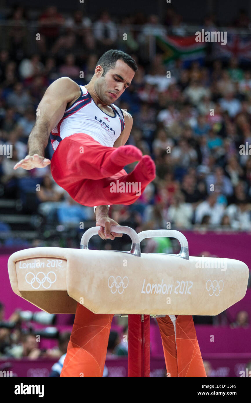 Mens pommel horse finals hires stock photography and images Alamy