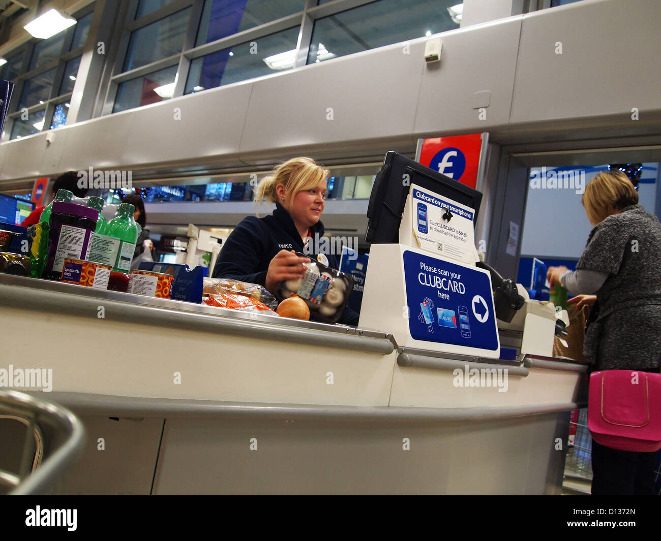 Tesco Till Stock Photos & Tesco Till Stock Images Alamy