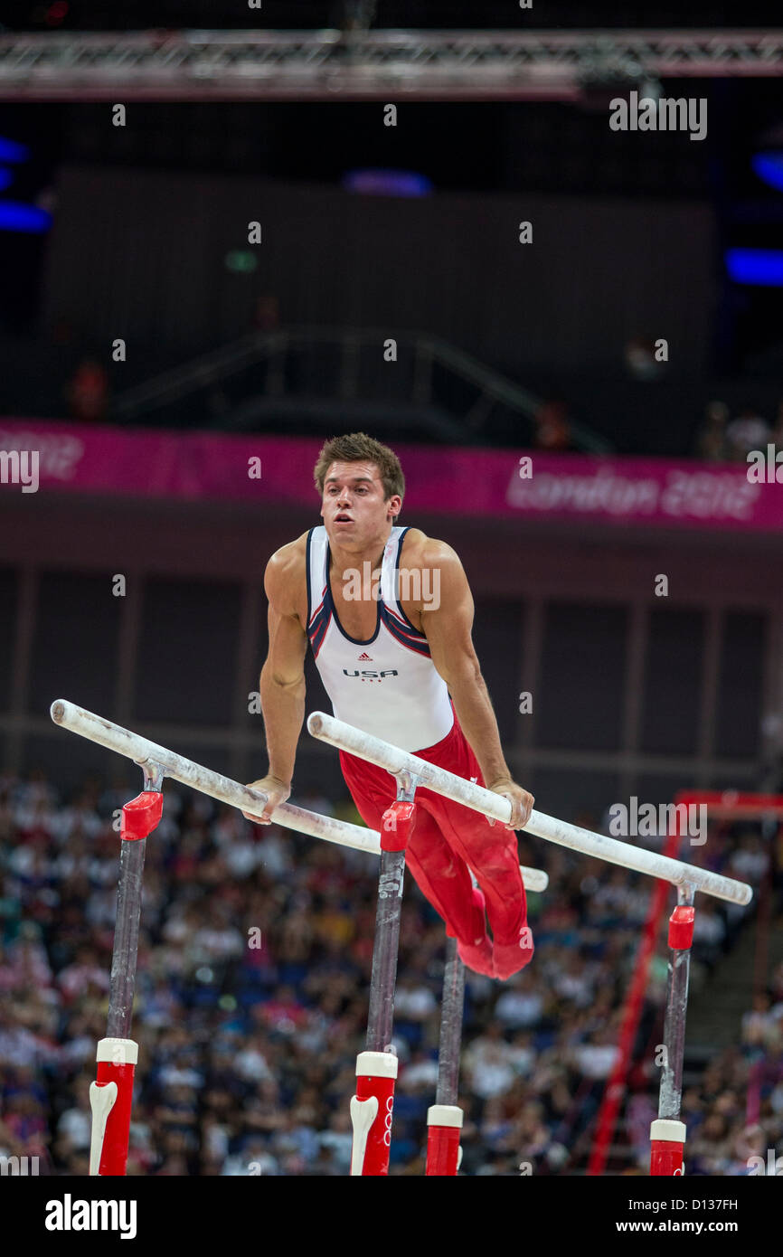 London Parallel Bars Olympic Games High Resolution Stock Photography