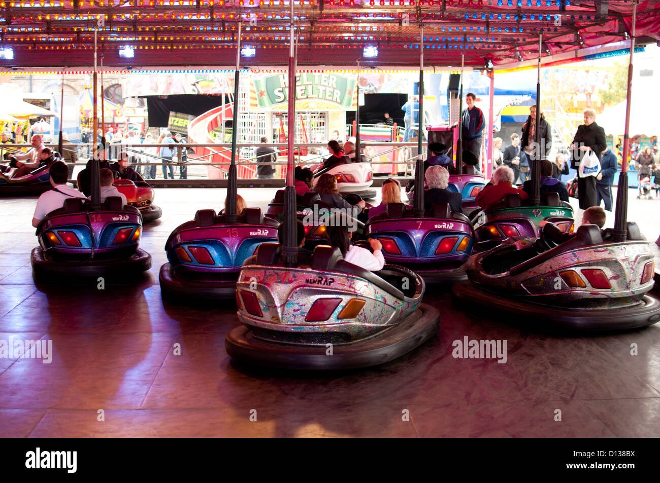 Warwick Mop fair Stock Photo Alamy