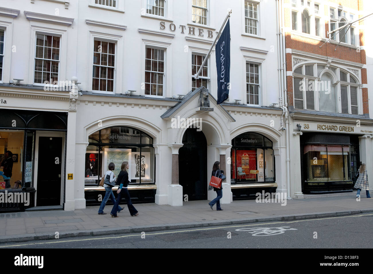 London, United Kingdom, the auction house Sotheby ¬ ¥ s Stock Photo