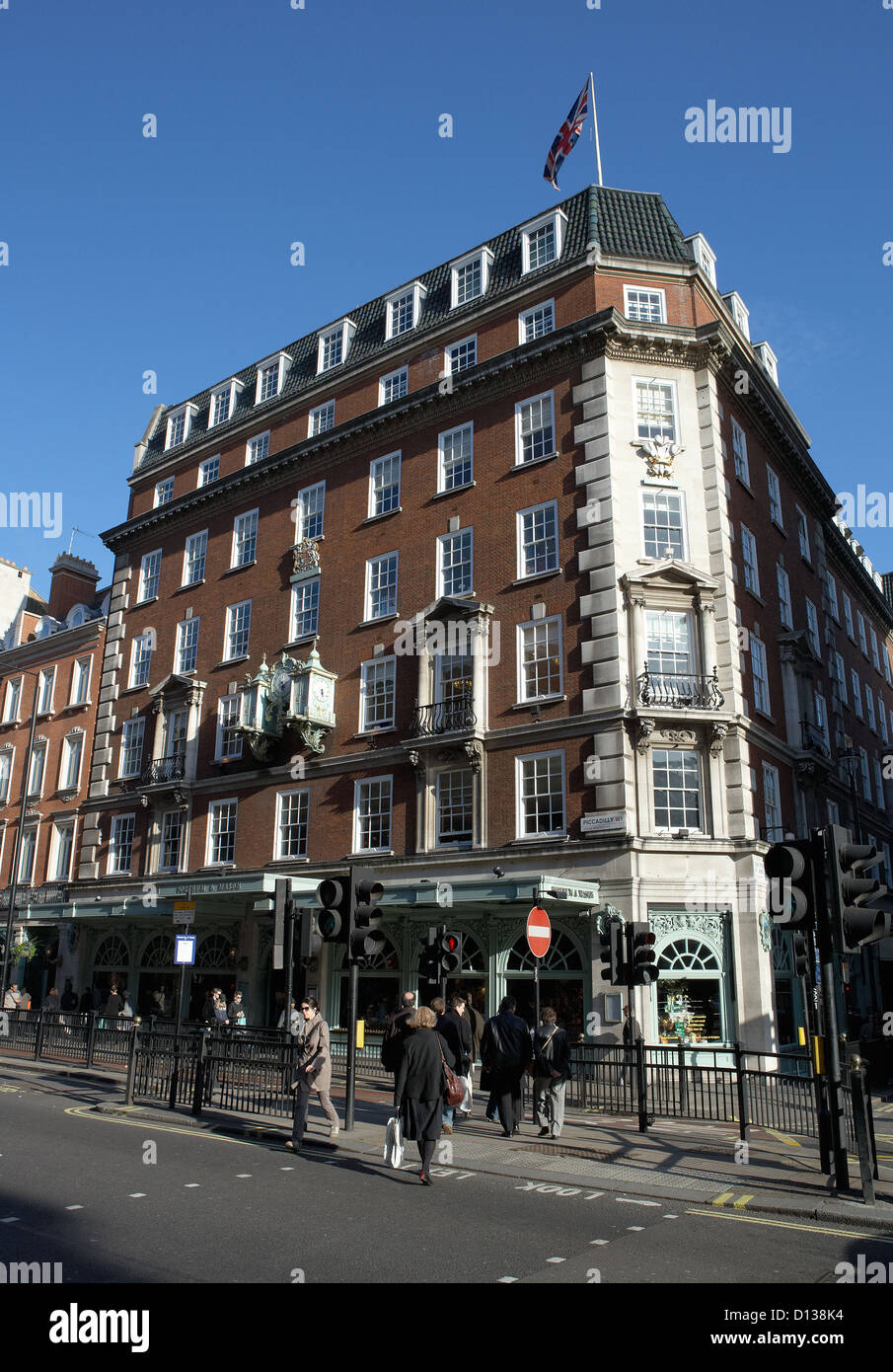 London, United Kingdom, Fortnum and Mason, traditional department store Stock Photo