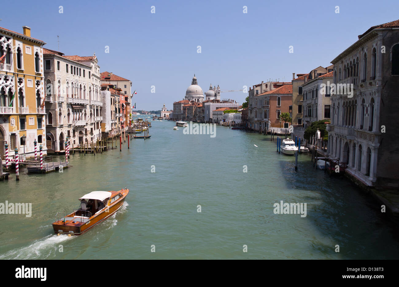 View onto the Canale Grande in Venice, Italy Stock Photo - Alamy