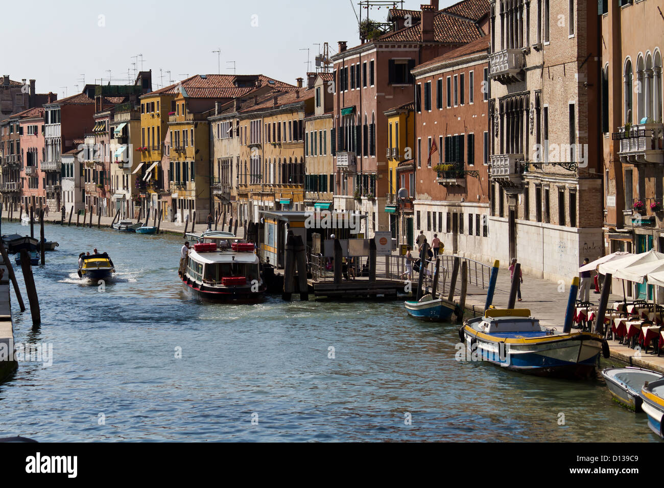 View onto the Canale Grande in Venice, Italy Stock Photo - Alamy