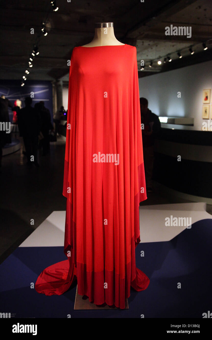 Fado dress by Ricardo Preto, created for Cuca Roseta Stock Photo