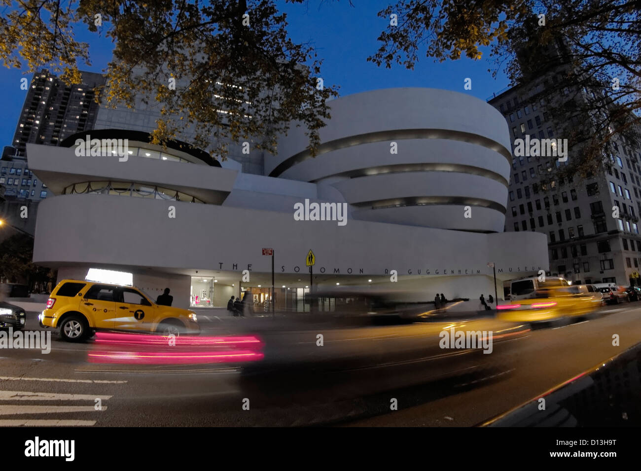 Solomon R Guggenheim Musuem, Mahattan, NYC Stock Photo