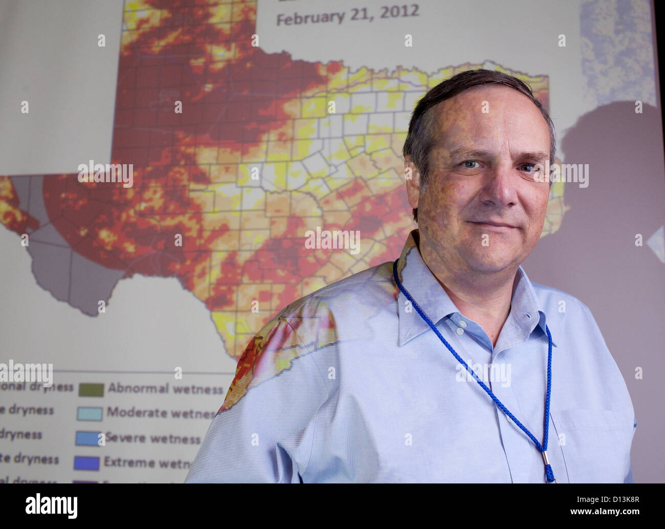 Texas State Climatologist John Nielsen-Gammon Stock Photo