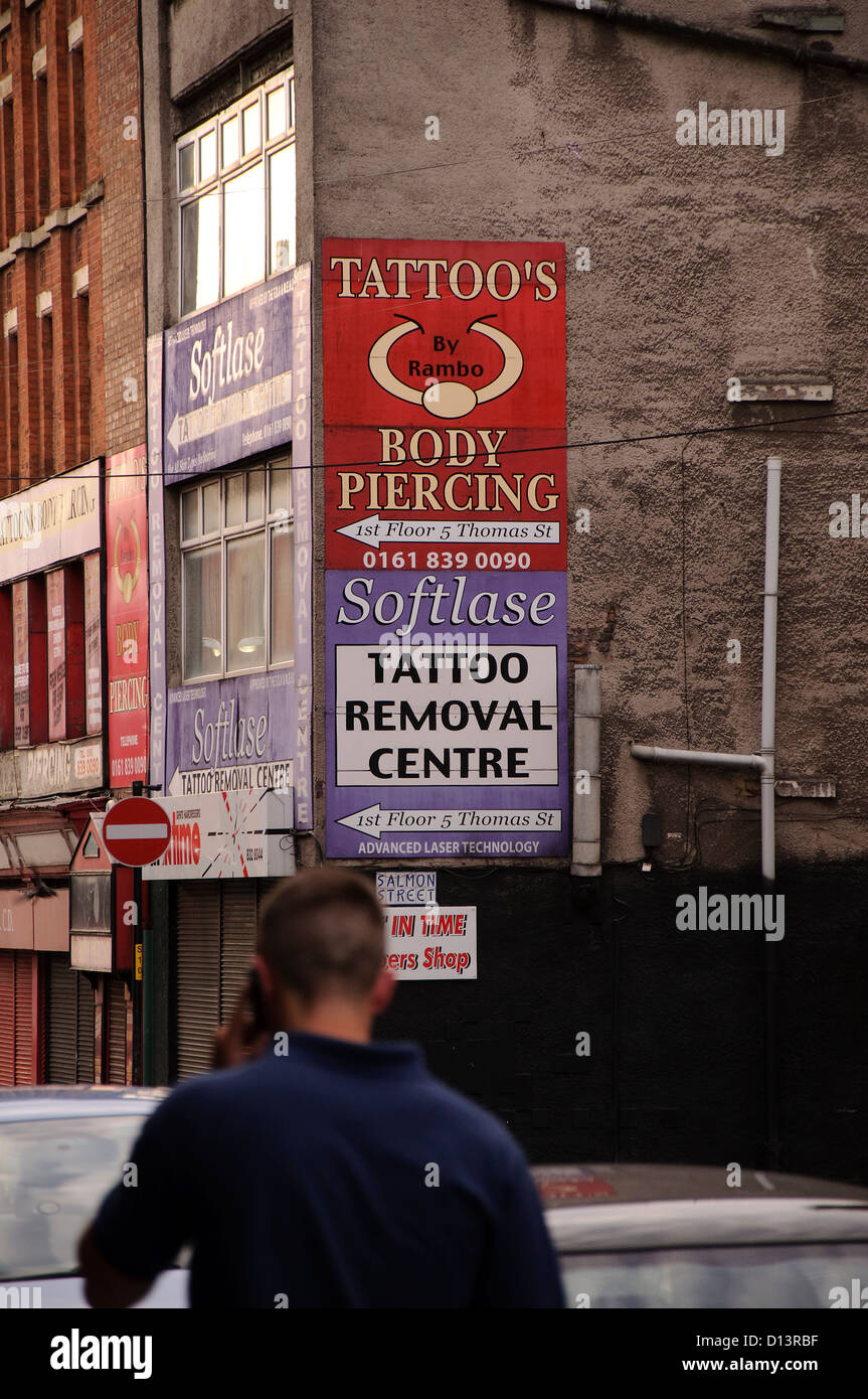 street sign tattoos