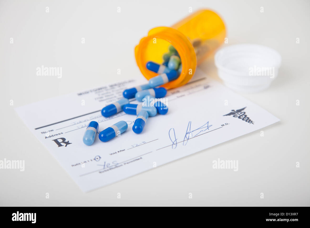 Prescription spill hi-res stock photography and images - Alamy