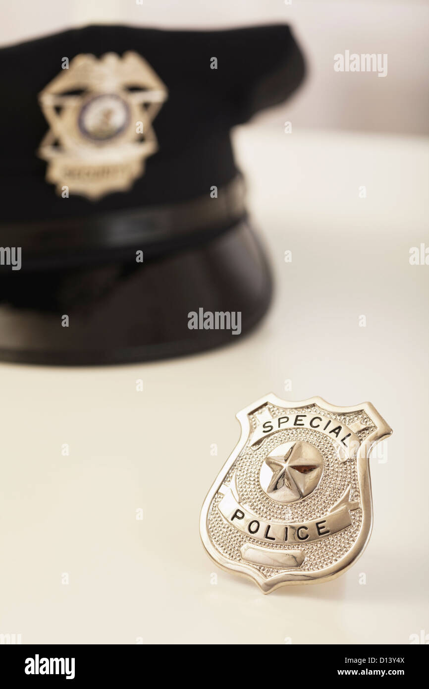 Police insignia hi-res stock photography and images - Alamy