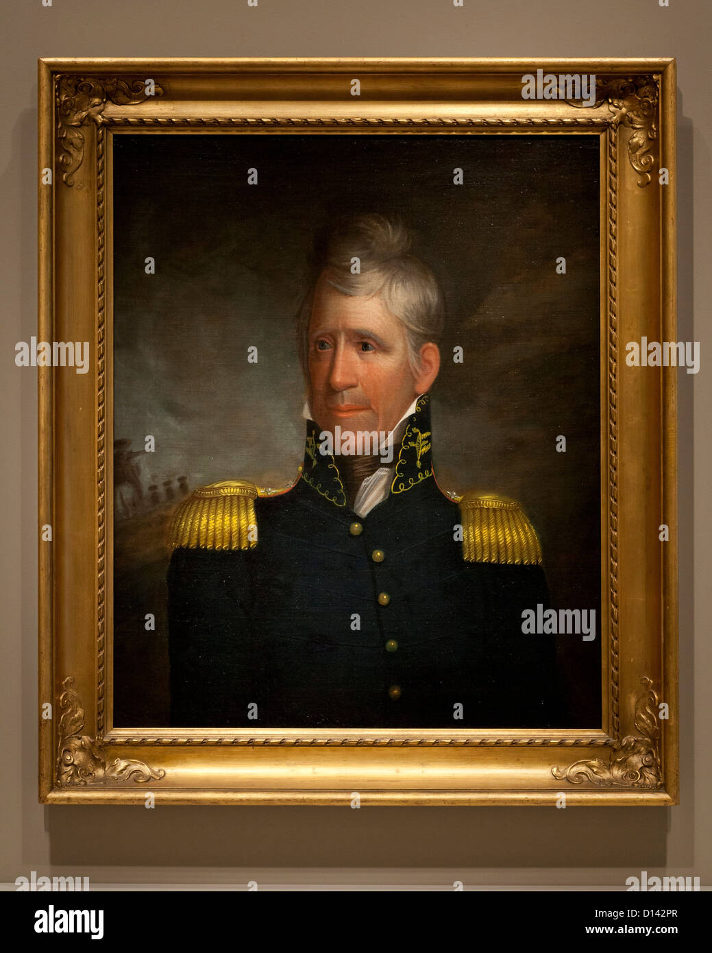Andrew Jackson portrait by Ralph E W Earl, 1817 Stock Photo
