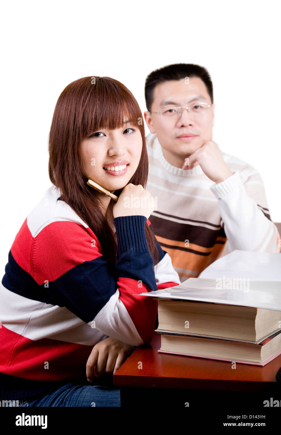 Asian young people Stock Photo